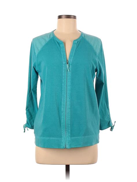 Liz Claiborne Solid Teal Blue Cardigan Size S 65 Off Thredup