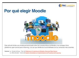 Por Qu Elegir Moodle Ppt