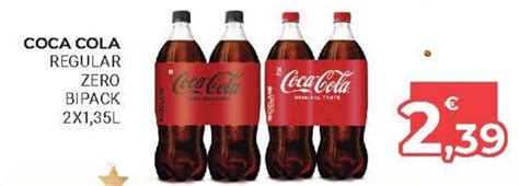 Coca Cola Regular Zero Bipack 2x1 35L offerta di Eté