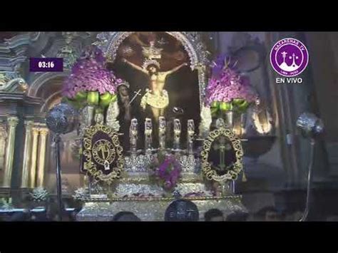 Así se vivió el tercer recorrido del Señor de los Milagros Procesión