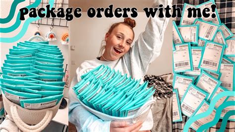 Package Orders With Me For My Small Business YouTube