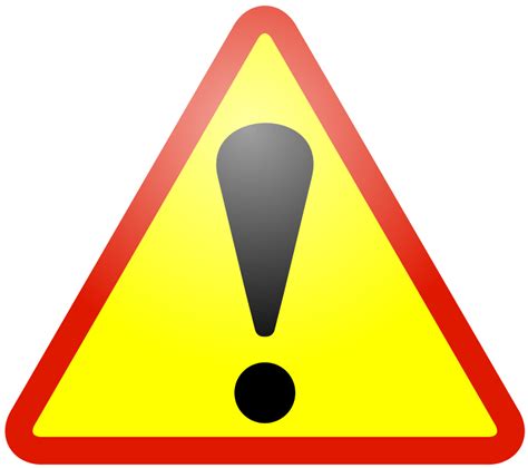 Warning Icon Red Border Png Transparent Background Free Download 2752