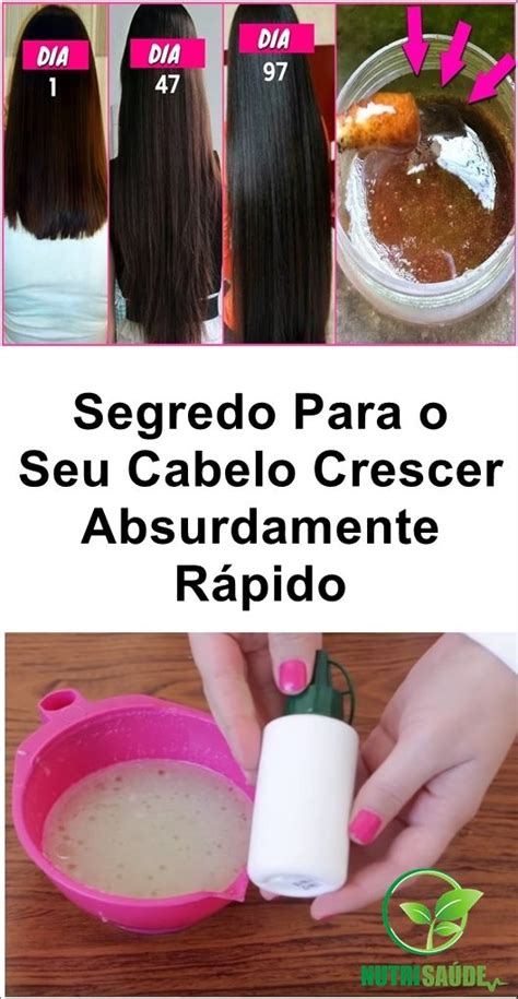 Receita Caseira Para O Cabelo Crescer Mais R Pido E Forte Fazer O