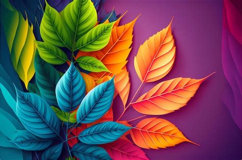 Premium Photo Colorful Spring Background