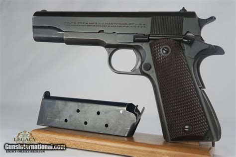 Commercial Military Colt Model 1911a1 45 Acp Ww2 Wwii Production 1943