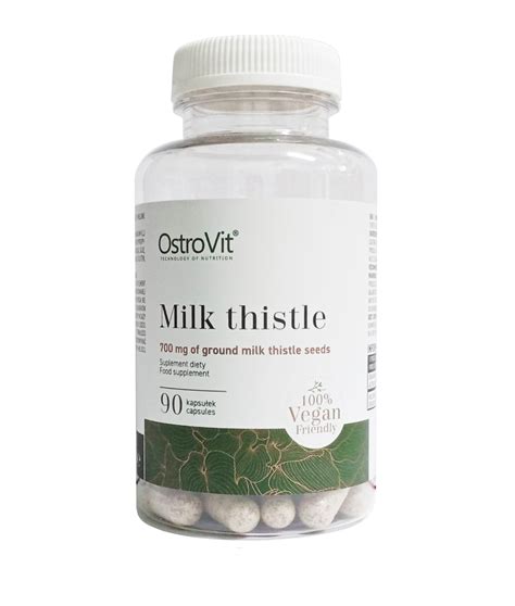 Viên Uống Milk Thistle Ostrovit Hỗ Trợ Chức Năng Gan