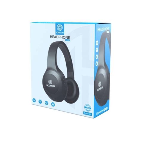 Headphone Hoopson Sem Fio Bluetooth Cinza F Cz