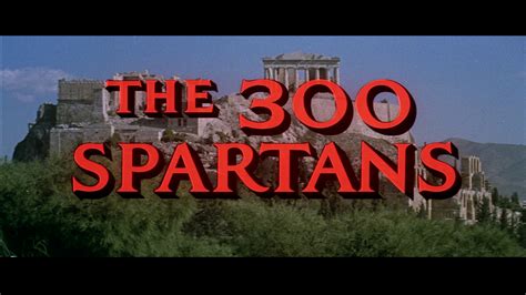 Review: The 300 Spartans BD + Screen Caps - Movieman's Guide to the Movies