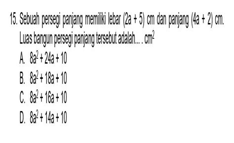 Kunci Jawaban Latihan Soal Tes Sumatif Matematika Smp Mts Kelas 7