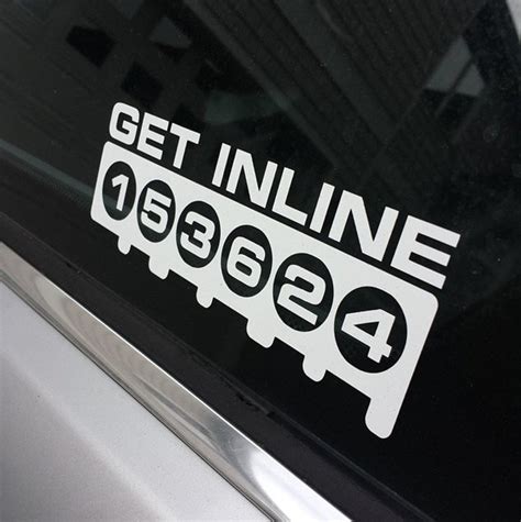 Get Inline 6 Cylinder Decal Etsy