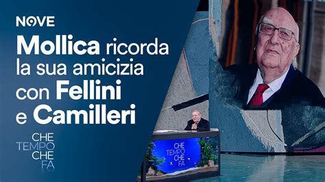 Che Tempo Che Fa Vincenzo Mollica Ricorda Il Suo Rapporto Con Fellini