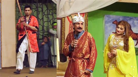 Iftkhar Thakur Amjad Rana Nida Khan Zulfi New Stage Drama