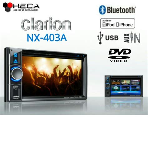 Jual Head Unit Double Din CLARION NX403A ORIGINAL Dan BERGARANSI RESMI