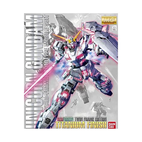 Bandai Mg Mobile Suit Gundam Uc Master Grade Unicorn Gundam Red