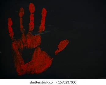 Bloody Handprint Wallpaper