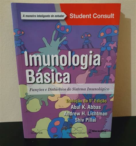 Livro Físico de Imunologia Básica Livro Elsevier Nunca Usado