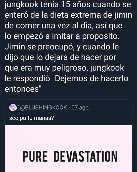 Yourmajestaee En Twt Jimin Bts Dieta Extrema Jimin