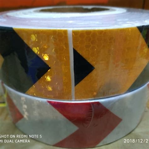 Jual Scotlite Reflective Sticker Sarang Tawon Tanda Panah Ukuran Inch