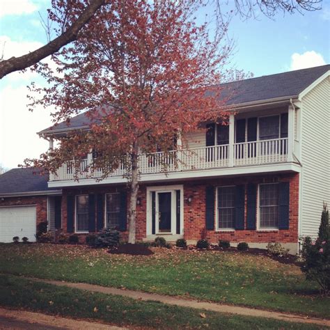 Chesterfield Home With Second Story Balcony A Chesterfie Flickr