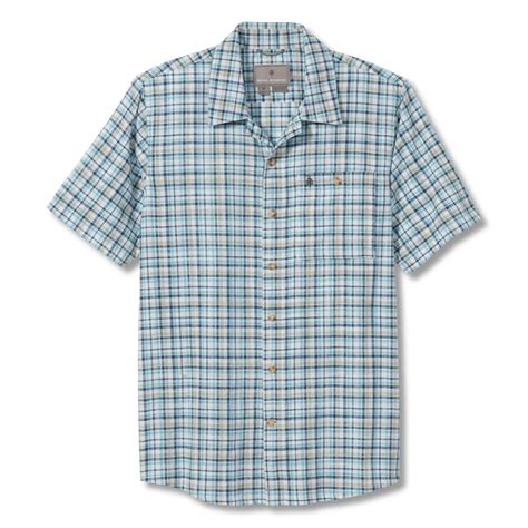 Royal Robbins Mens Redwood Plaid S S