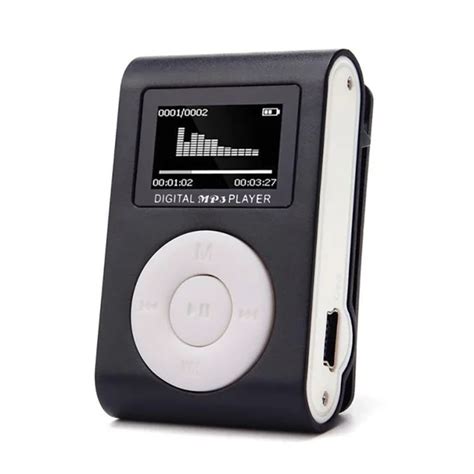 2018 New Usb Mini Usb Mp3 Player With Lcd Screen Clip Mp3 Support 32gb