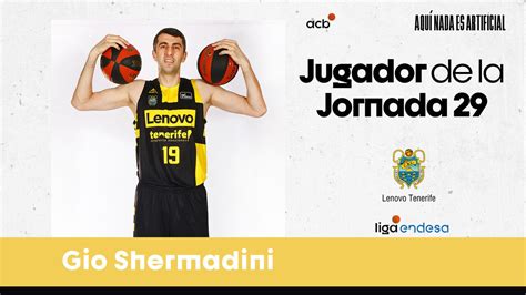 Giorgi Shermadini Jugador De La Jornada 29 De La Liga Endesa 2023 24