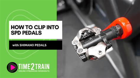 How to Clip Into SPD Pedals | Step-by-Step Tutorial - Time 2 Train Fitness