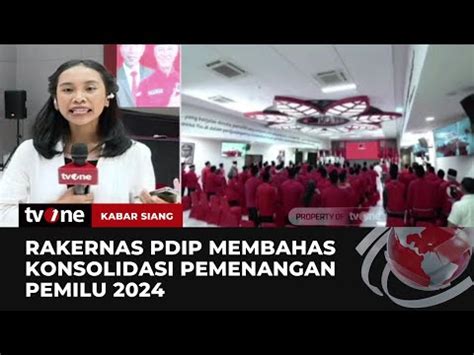 PDIP Gelar Rakernas Untuk Membahas Mengenai Konsolidasi Pemenangan