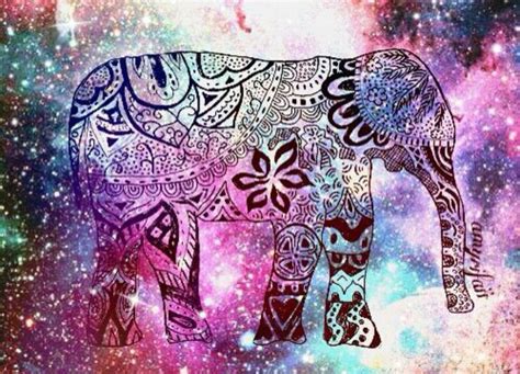 Mandala Elefante Elefante Colorido Fondo De Pantalla Iphone Boho