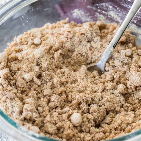 How To Make Streusel Crumb Topping