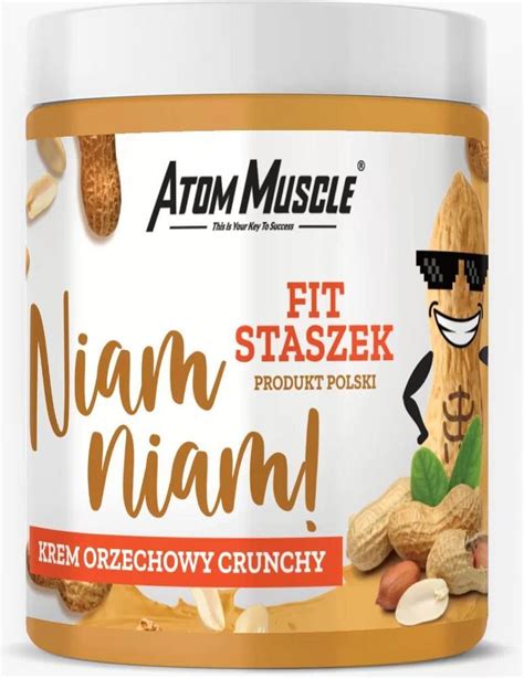 Atom Muscle Fit Staszek Krem Orzechowy Crunchy 1000 G Ceny I Opinie