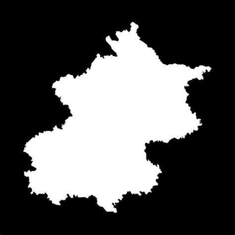 Premium Vector | Beijing or peking map administrative divisions of ...