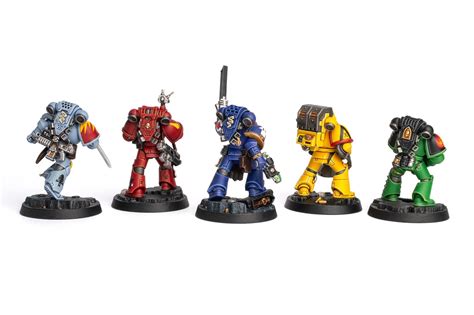 Showcase Space Marine Heroes From Space Marine Adventures Tale Of