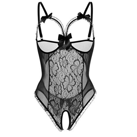 Jual Sexy Lingerie Crotch And Bust Open Black Kota Tangerang Lucolle Shop Tokopedia