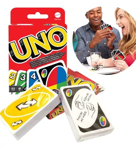 Uno Jogo De Cartas Original Mattel Casa Do Brinquedo Melhores