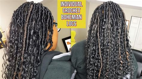 Individual Crochet Boho Gypsy Bohemian Goddess Locs Youtube