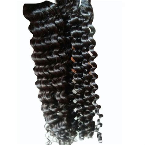 Black Women 14 Inch Curly Human Hair Extension Hair Grade A Grade At