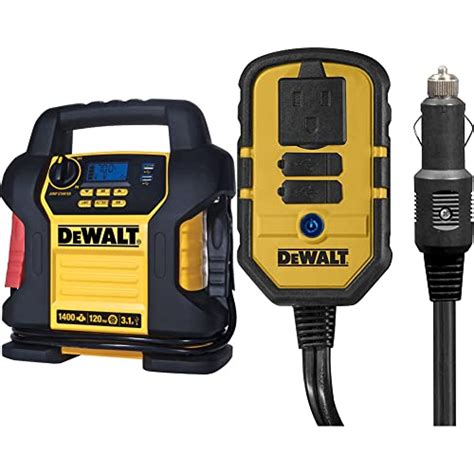 Dewalt Dxaepi140 Power Inverter 140w Car Converter 12v Dc To 120v Ac