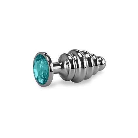 Plug Anal Métal Aquamarine PlugezVous Spécialiste du Plaisir Anal