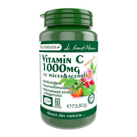 Vitamina C Mg Cu Macese Si Acerola Cu Portocala Farmacia