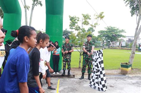 Satgas Pamtas Gelar Lomba 10 K Di Perbatasan GO SAMARINDA