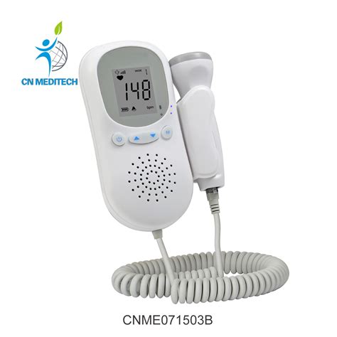 Portable Baby Fetal Heartbeat Monitor Pregnancy Doppler Fetal Monitor