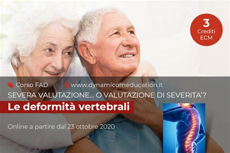 Severa valutazione o valutazione di severità Le deformità vertebrali