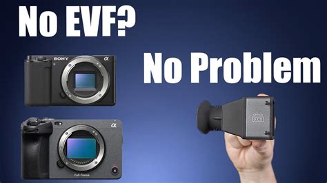 EVF Solution For The ZV E10 FX30 FX3 And Nikon Z30 The Kamerar CVF