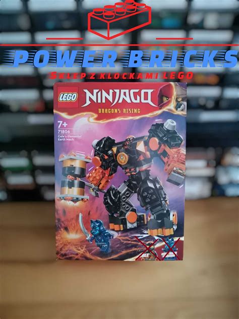 LEGO Ninjago 71806 Mech żywiołu ziemi Colea BEZ FIGUREK 3 Toruń