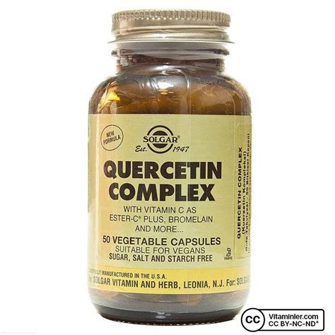 Solgar Quercetin Complex 50 Kapsül | Vitaminler
