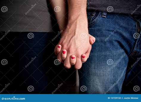 Holding Hands Tightly Stock Photo Image Of Friends Love 13159132
