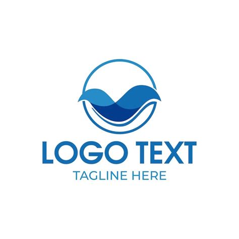 Premium Vector Wave Logo Design