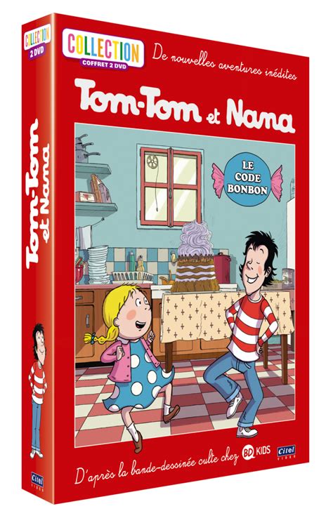 Tom Tom Et Nana Coffret Dvd Le Code Bonbon Citel Vid O