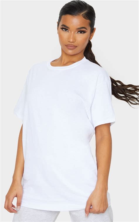 White 2 Pack Oversized Ultimate T Shirt Prettylittlething Il